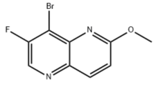 8-溴-7-氟-2-甲氧基-1,5-萘啶